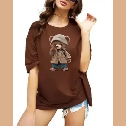 Beige oversize tshirt Baggy